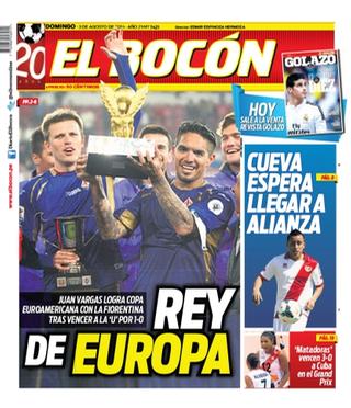 Capa do jornal El Bocón