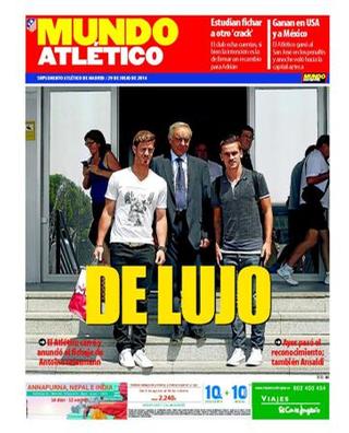 Capa do jornal Mundo Atletico