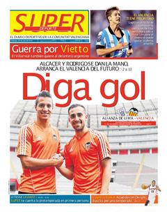 Capa do jornal Super Deporte