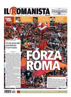 Capa Jornal Il Romanista fazer