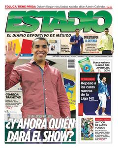 Capa do jornal Estadio