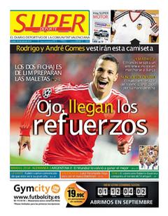 Capa do jornal Super Deporte