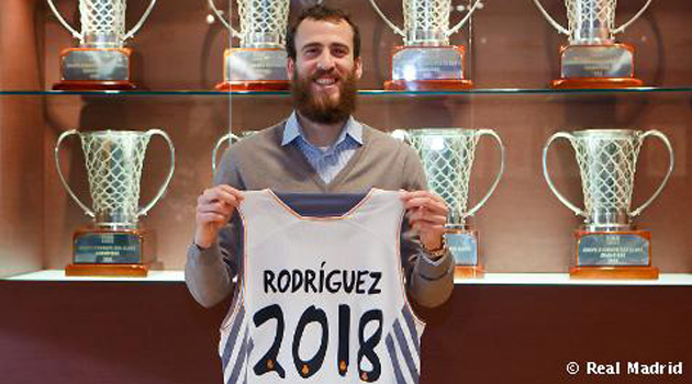 Sergio Rodriguez silencia o canto da sereia da NBA e renovar com o Real Madrid até 2018