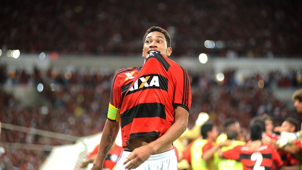 Hernane gol Flamengo final Copa do Brasil jogo Atlético-PR (Foto: André Durão / Globoesporte.com)