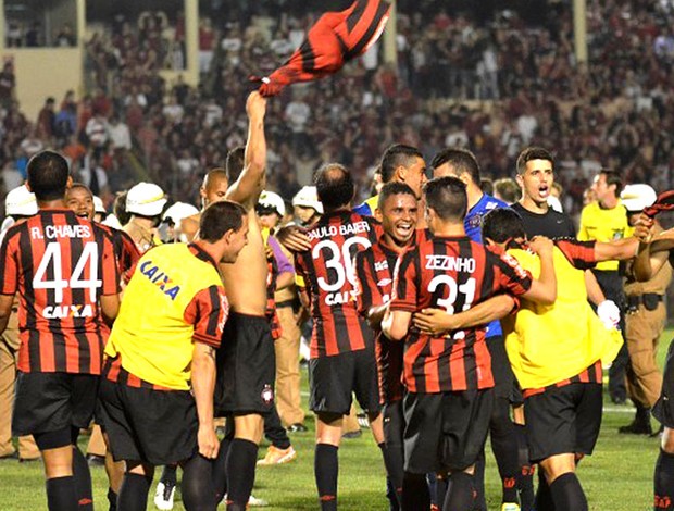 Atlético-PR comemoração Copa do Brasil (Foto: Divulgação / Site Oficial do Atlético-PR)