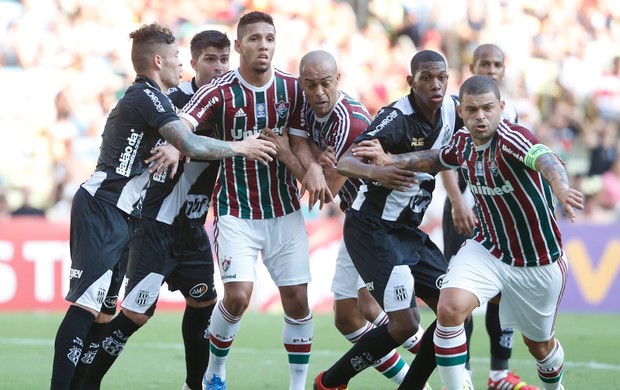 samuel fluminense x ponte preta (Foto: Ivo Gonzalez/Agência Globo)