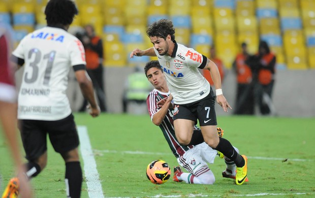 Alexandre Pato, Fluminense x Corinthians (Foto: André Durão)