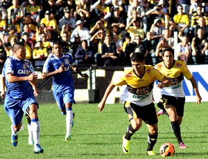 lance do jogo entre Corinthians e Criciúma SÉrie A (Foto: Fernando Ribeiro / Agência Estado)