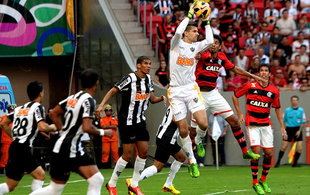 victor atlético-mg flamengo (Foto: Joel Rodrigues / Agência Estado)