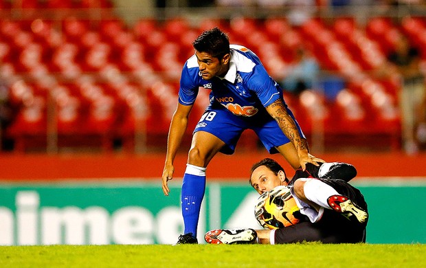 Luan cruzeiro rogerio ceni são paulo série A (Foto: Daniel Vorley / Agência Estado)