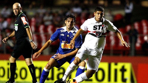 Denilson são paulo Ricardo Goulart cruzeiro série A (Foto: Celso Pupo / Agência Estado)