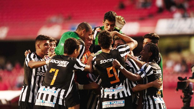 Cicero gol Santos x São Paulo (Foto: Marcos Ribolli / Globoesporte.com)